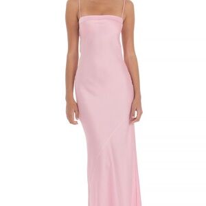 lucy in the sky light pink maxi dress